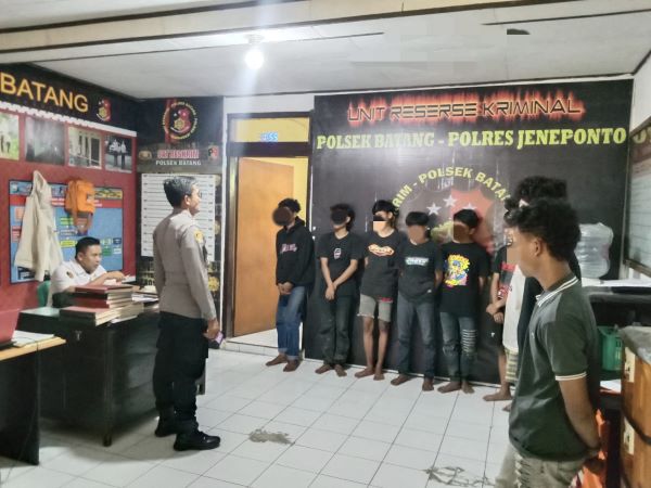 Aksi Tawuran 2 Kelompok Remaja di Jeneponto Berhasil Digagalkan Polisi