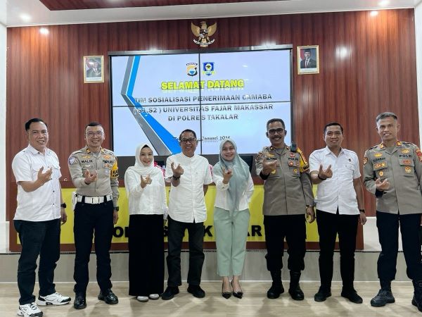 UNIFA Sosialisasikan Program RPL di Polres Takalar