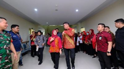 Bupati Gowa Ajak Husniah Talenrang Tinjau Pembangunan Prioritas Daerah