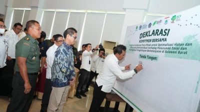 Dorong Penurunan Emisi Karbon, Sulbar Gelar Workshop Kick Off Program RBP