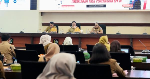 Pemprov Sulsel Siap Tindak Lanjut Laporan Hasil Pemeriksaan BPK