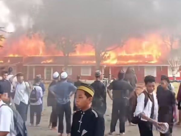 Pondok Pesantren di Pinrang Hangus Terbakar, Seorang Santri Dinyatakan Meninggal