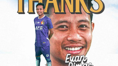 Mantan Pemain Timnas Indonesia, Evan Dimas Resmi Dilepas Persik Kediri