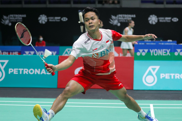 Anthony Sinisuka Ginting Comeback di Malaysia Open 2025