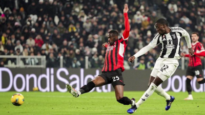 Juventus Tumbangkan AC Milan 2-0