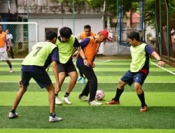 Fun Futsal, Ajang Jalin Keakraban Pj Gubernur dan Jurnalis Sulsel
