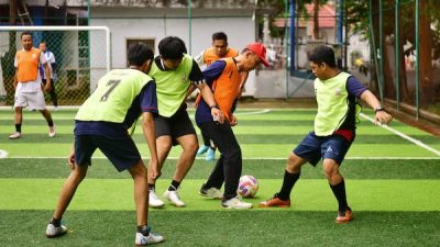 Fun Futsal, Ajang Jalin Keakraban Pj Gubernur dan Jurnalis Sulsel