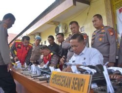 Tim Gabungan Polda Sulsel Periksa Senpi di Polres Bulukumba, Ada Apa!