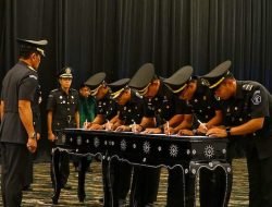 Kakanwil Kemenkum Sulsel Lantik 9 Pejabat Baru