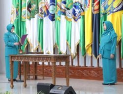 Andi Indriaty Syaiful Resmi Dilantik Sebagai Pj Ketua TP PKK Sulsel