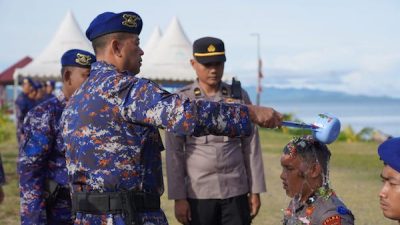 Kapolda Sulbar Resmi Menutup Tradisi Pembaretan Personel DitPolairud