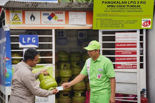 Pertamina Sulawesi Pastikan Distribusi LPG 3 Kg Tepat Sasaran Melalui Pangkalan Resmi