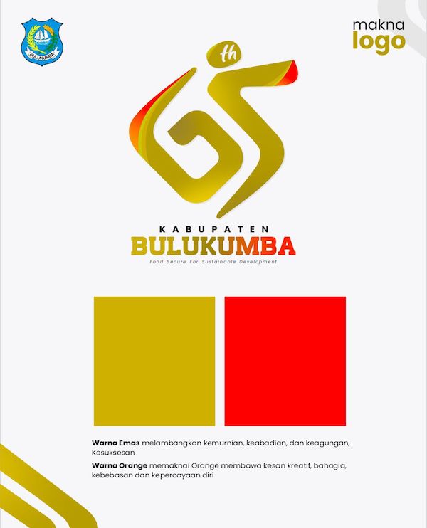 HUT Bulukumba ke-65, Ini Tema dan Makna Logo Lengkap!