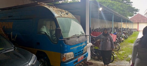 Kanwil Kemenkum Sulsel Periksa Kelayakan Mobil Penyuling