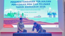 Pertamina Sulawesi-Polda Sulut Teken Perjanjian Penyediaan BBM dan Pelumas 2025