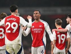 Duel Sengit Derby London Utara, Arsenal Kalahkan Tottenham 2-1