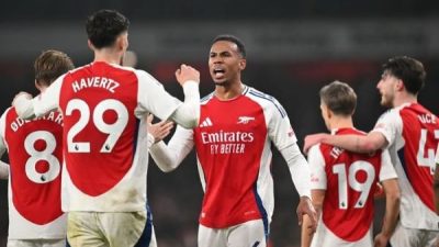 Duel Sengit Derby London Utara, Arsenal Kalahkan Tottenham 2-1