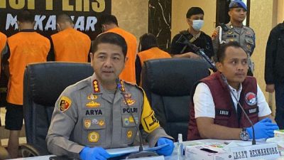 Jaringan Narkoba di Makassar Terbongkar, Polisi Tangkap 15 Tersangka