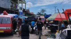 Tutupi Bahu Jalan, Sejumlah Pengendara Keluhkan Aktivitas Pedagang di Pasar Rumbia