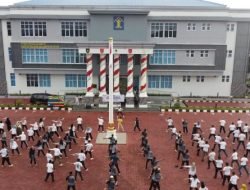 Pererat Sinergitas, Kanwil Kemenkum Sulsel Gelar Senam Bersama 3 Kementerian