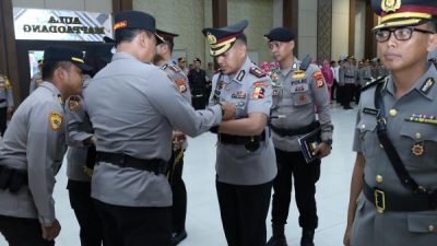 Kapolda Sulsel Pimpin Serah Terima Jabatan Kapolrestabes Makassar dan Kapolres Soppeng