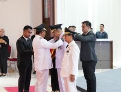 Pj Gubernur Sulbar Lantik Muhammad Hamzih sebagai Pj Bupati Polman
