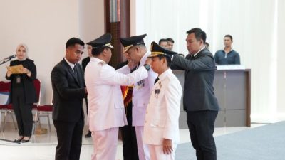 Pj Gubernur Sulbar Lantik Muhammad Hamzih sebagai Pj Bupati Polman