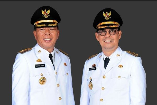 Andi Muchtar Ali Yusuf dan Andi Edy Manaf Resmi Dilantik