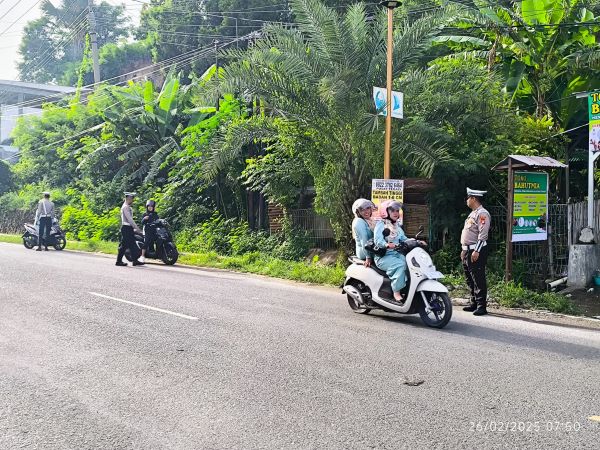 Satlantas Polres Majene Gelar Operasi Lalu Lintas, Sasar Pelanggaran Kasat Mata