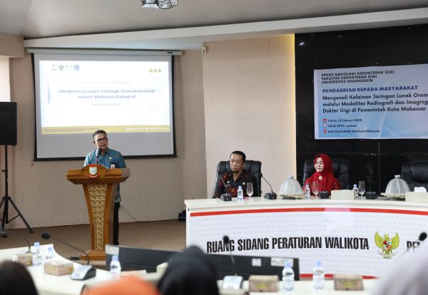 Unhas Gelar Sosialisasi Radiologi Kedokteran Gigi untuk Kepala Puskesmas di Makassar