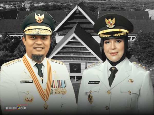 Resmi Dilantik, Andi Sudirman-Fatmawati Pimpin Sulsel Hingga 2030