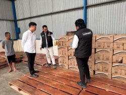 Jaga Ketapang Jelang Ramadhan, Satreskrim Polres Majene Pantau Gudang Bulog