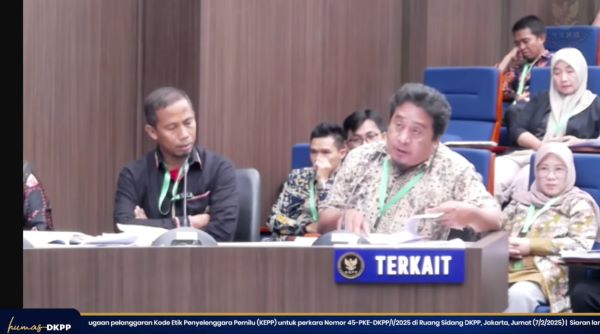 Sidang Perdana DKPP, Ketua Panwaslu Kelara Paparkan Dugaan Kecurangan Pemilu