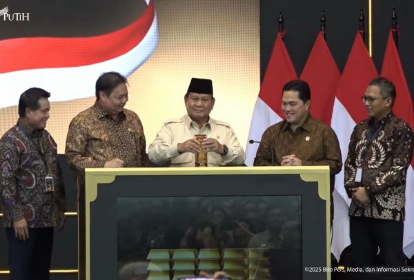 Prabowo Resmi Luncurkan Bullion Bank, Era Baru Investasi Emas Dimulai