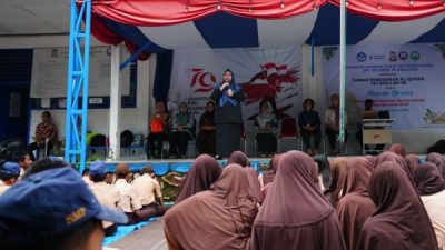 Kanwil Kemenkum Sulsel Edukasi Kesadaran Hukum Peserta Didik SMPN 48 Makassar