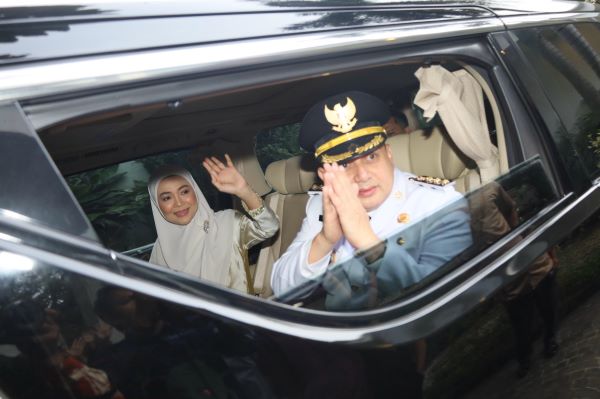 Munafri Arifuddin dan Aliyah Mustika Ilham Resmi Dilantik di Istana Merdeka