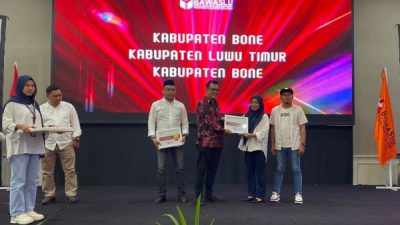 Bawaslu Lutim Raih Apresiasi Kehumasan Kategori Produktifitas Pemberitaan Media Eksternal