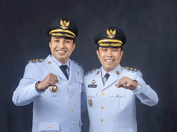 Usung Perubahan, Andi Abdullah Rahim dan Jumail Mappaile Resmi Pimpin Luwu Utara