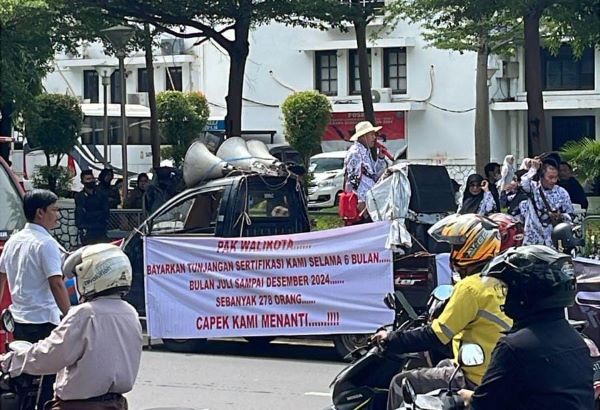 Tunjangan Sertifikasi Tak Kunjung Cair, 278 Guru di Makassar Tuntut Hak