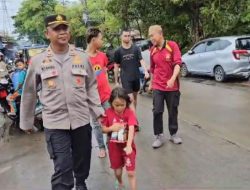 Terpisah dari Orang Tua, Polsek Manggala Bantu Bocah 4 Tahun yang Tersesat