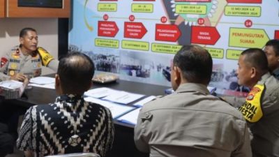 Wakapolda Sulbar Tinjau Kesiapan Operasi Pekat Marano 2025 di Polresta Mamuju