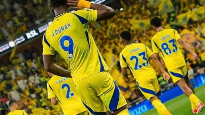 Al Nassr Menang 3-2 atas Al Ahli, Jhon Duran Cetak Dua Gol