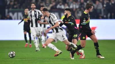 Juventus Taklukkan PSV 2-1 di Playoff Liga Champions