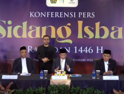 Pemerintah Resmi Tetapkan 1 Ramadan 1446 H Jatuh pada Besok 1 Maret 2025