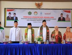 Kakanwil Harap Aparatur Kemenag Wajo Implementasikan Program Anregurutta Menag RI