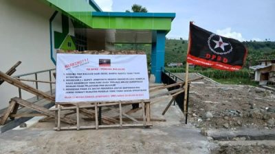 14 Hari Disegel Warga, Gedung Puskesmas Bululoe Jeneponto Akhirnya Dibuka Kembali