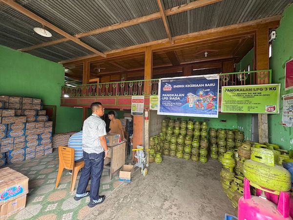 Cegah Kelangkaan Gas Elpiji, Polres Jeneponto Lakukan Sidak di Sejumlah Agen