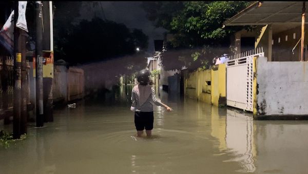 Kompleks Bung Permai Makassar Dikepung Banjir, Ratusan Warga Mengungsi