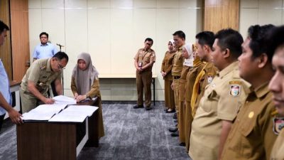 Pelantikan Perdana di MGC, Danny Pomanto Ingatkan Profesionalitas Pejabat Fungsional