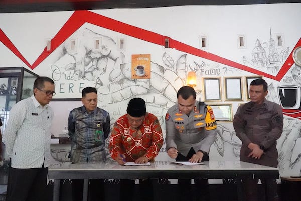 Pemda Bantaeng Hibahkan Lahan untuk Pembangunan Polsek Eremerasa